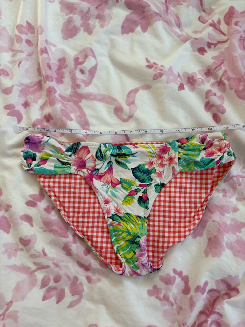 Tommy Bahama reversible patterned high neck bikini - Picture 3 of 9